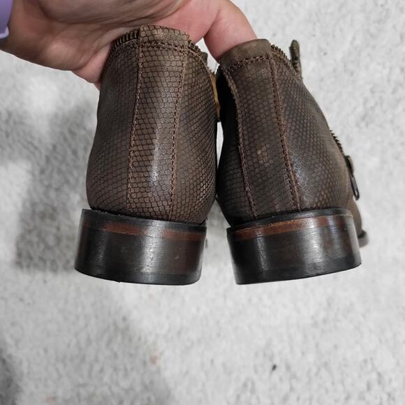 Matisse Women's Kerr leather ankle bootie Brown women's size 8.5 - Picture 4 of 8